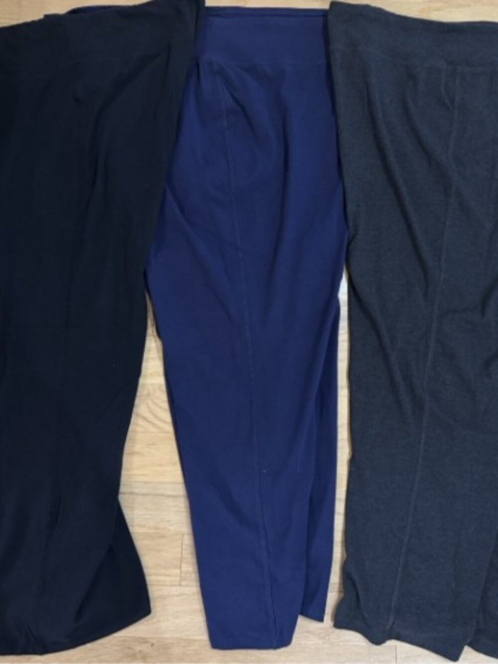 3 Woman Within Women’s Plus Size Pants 3X Elastic Waist Stretch Pockets 30W"x28"